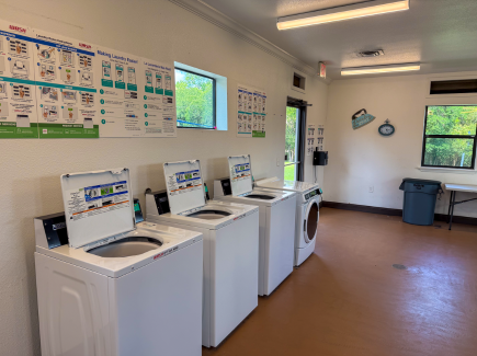 Launcdry room at the Pathways at Bouldin Oaks property
